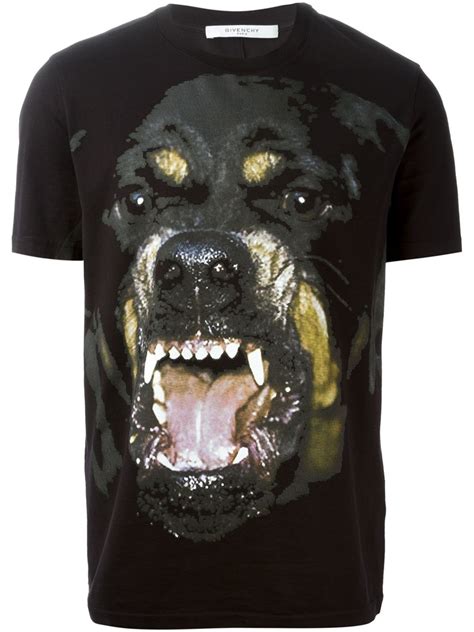 givenchy men's rottweiler t shirt